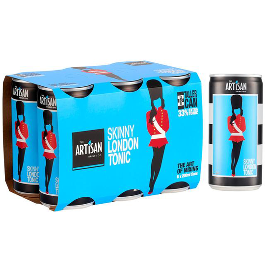 Artisan Drinks Co. Skinny London Tonic Cans