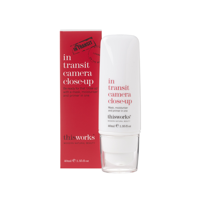This Works Moisturiser & Primer In Transit Camera Close Up