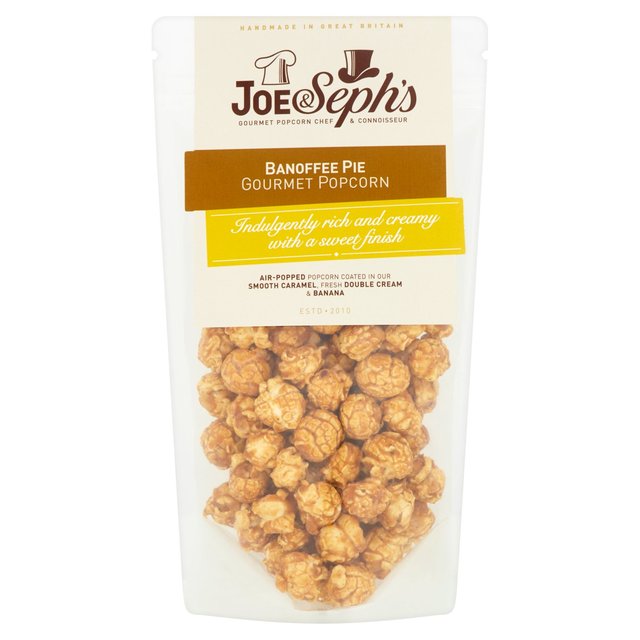 Joe & Seph's Popcorn Banoffee Pie