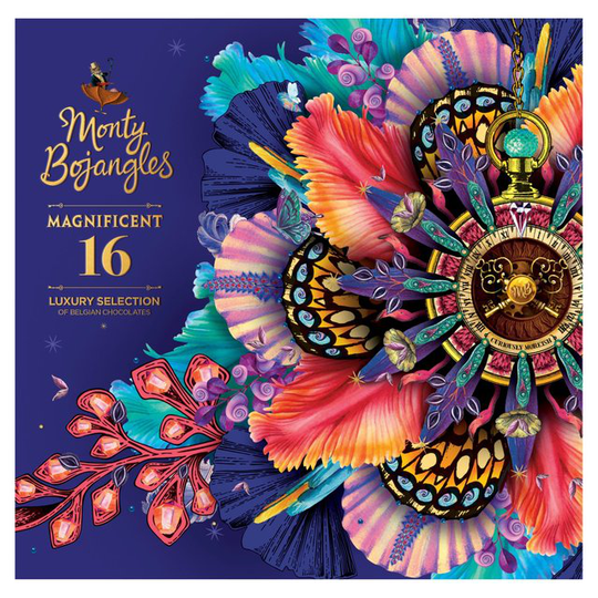 Monty Bojangles Magnificent 16 Chocolate Box