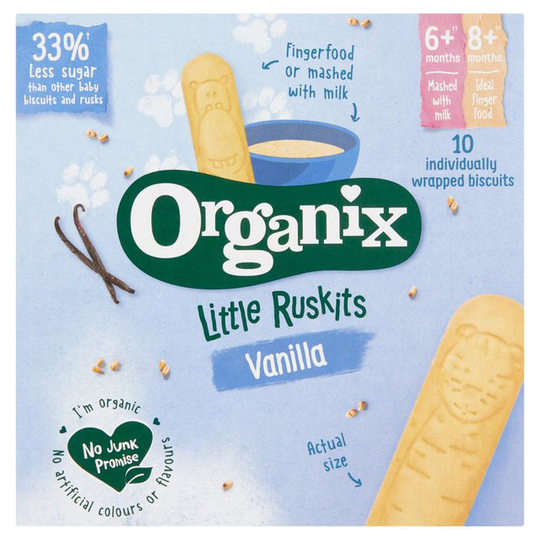 Organix Ruskits Vanilla