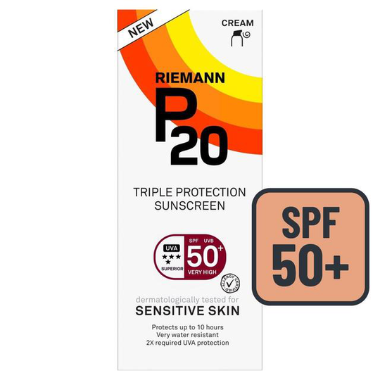 P20 Riemann SPF50 Sensitive Sun Cream