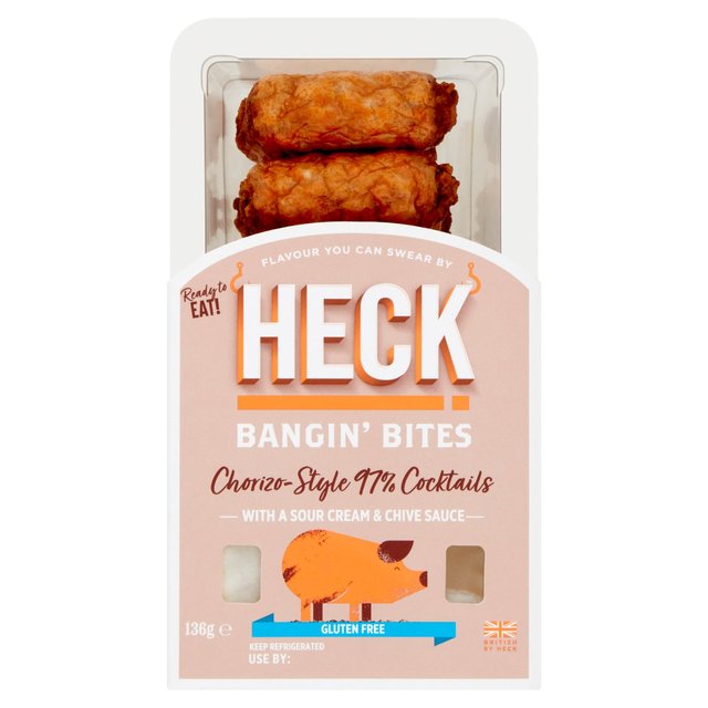 Heck Chorizo-style Pork Cocktails & Sour Cream & Chive
