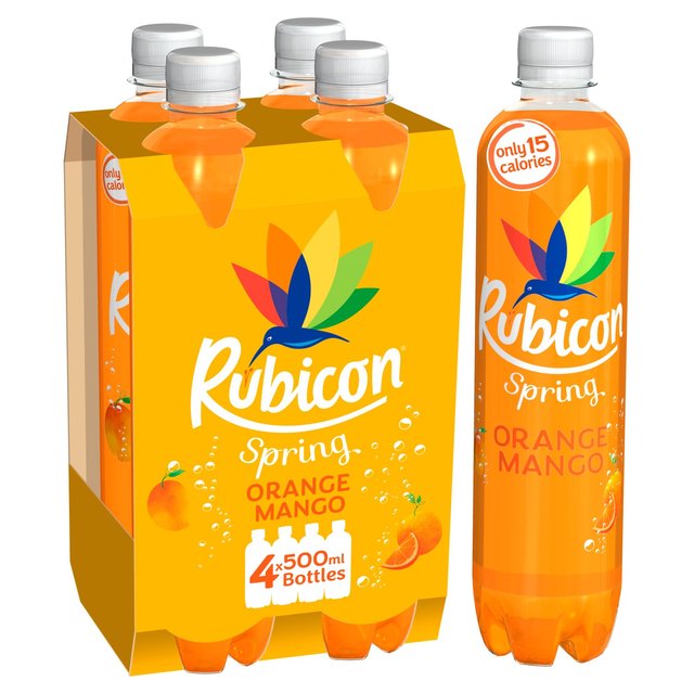 Rubicon Spring Orange Mango Flavoured Sparkling Water