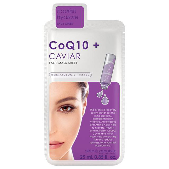 Skin Republic Caviar + CoQ10 Sheet Face Mask