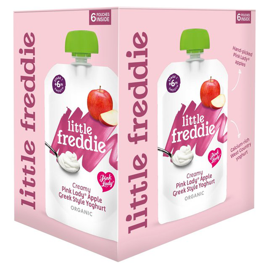 Little Freddie Pink Lady Greek Style Yoghurt Multipack
