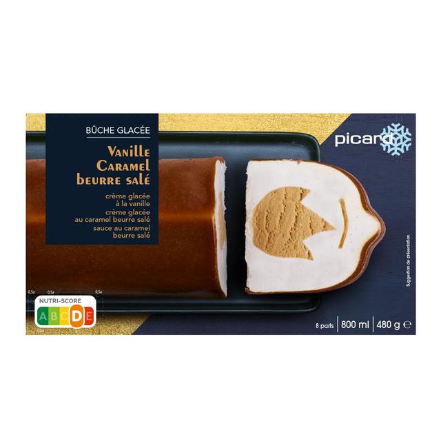 Picard Vanilla & Caramel Yule Log