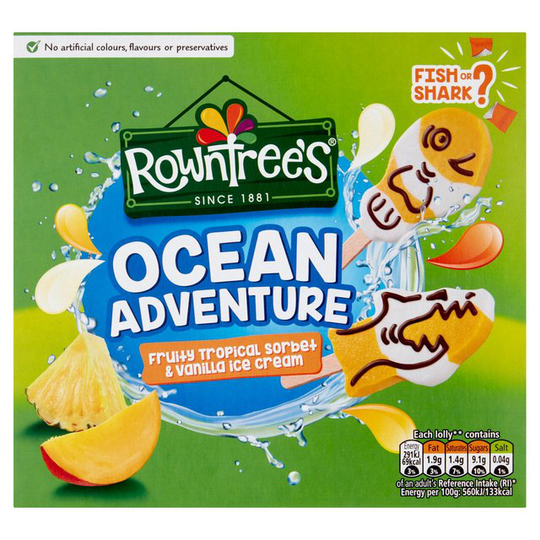 Rowntree's Ocean Adventure Lollies