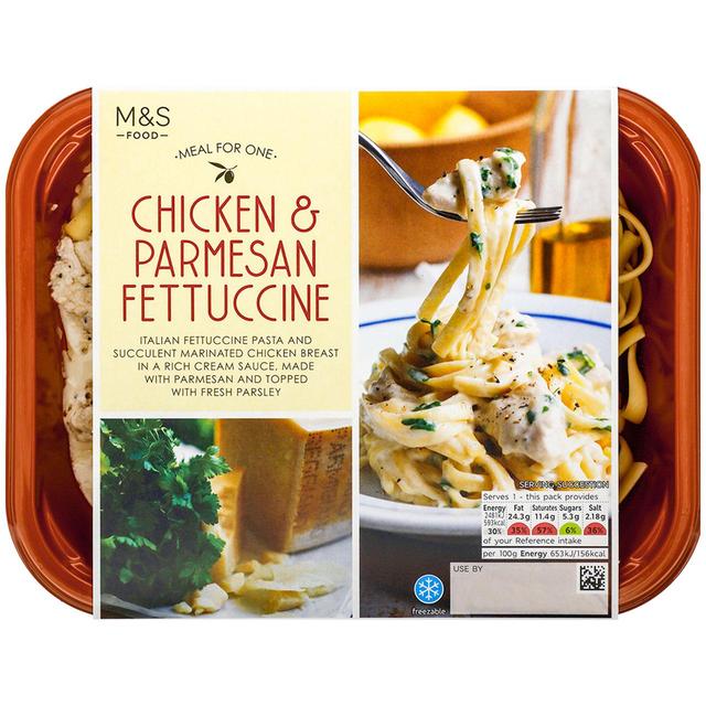 M&S Chicken & Parmesan Fettuccine