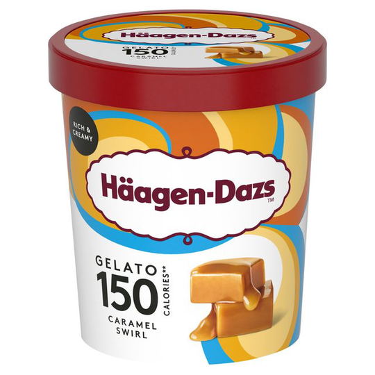 Haagen-Dazs Gelato Caramel Swirl