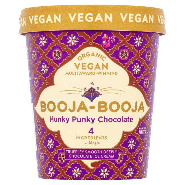 Booja Booja Organic Hunky Punky Chocolate Ice Cream