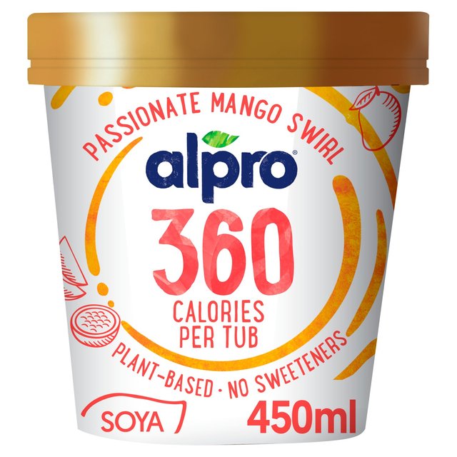 Alpro 360 Passionate Mango Swirl Ice Cream