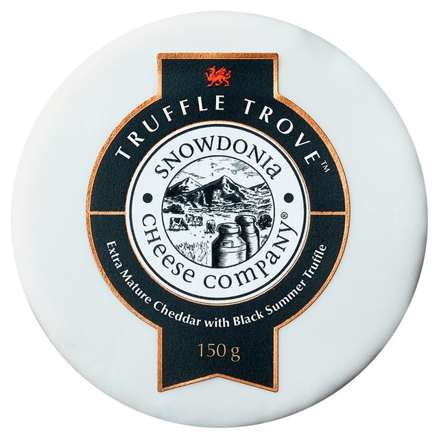 SNOWDONIA Truffle Trove Ex Mature Cheddar with Black Truffle