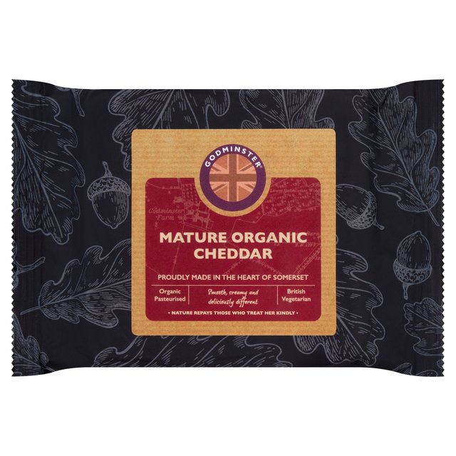 Godminster British Mature Organic Cheddar
