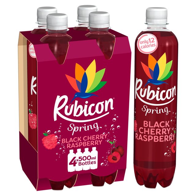 Rubicon Spring Blackcherry Raspberry Flavoured Sparkling Water