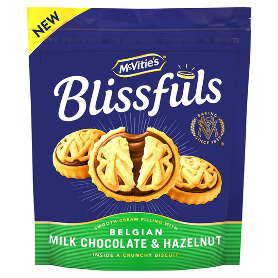 McVitie's Blissfuls Chocolate & Hazlenut