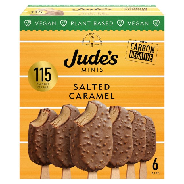 Jude's Vegan Mini Salted Caramel Sticks