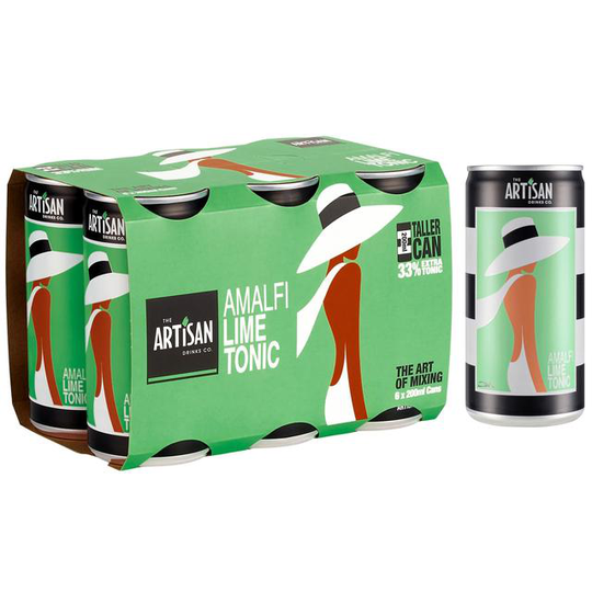 Artisan Drinks Co. Amalfi Lime Tonic Cans