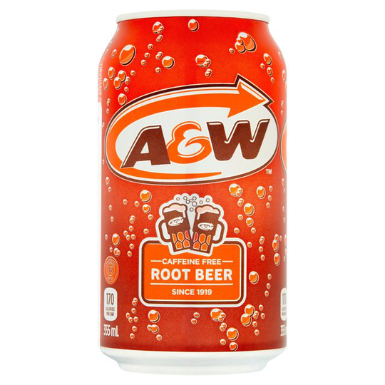 A&W Root Beer Soda