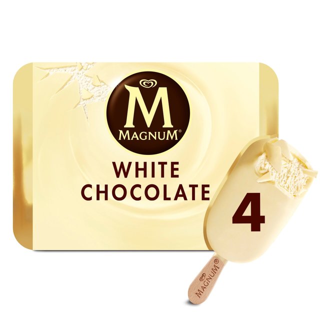Magnum White Ice Cream