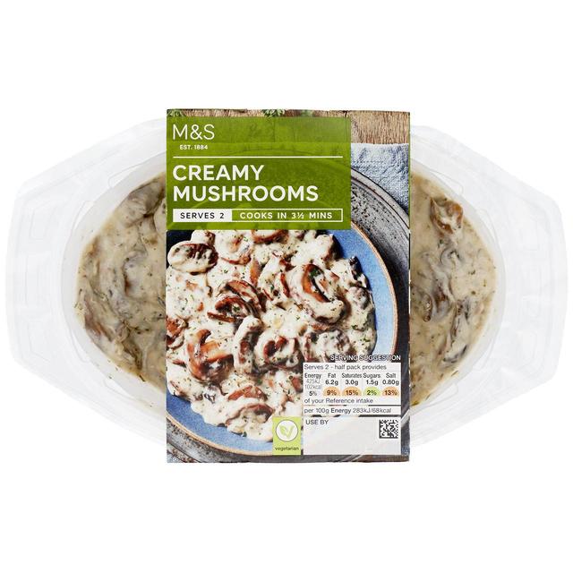 M&S Creamy Mushrooms