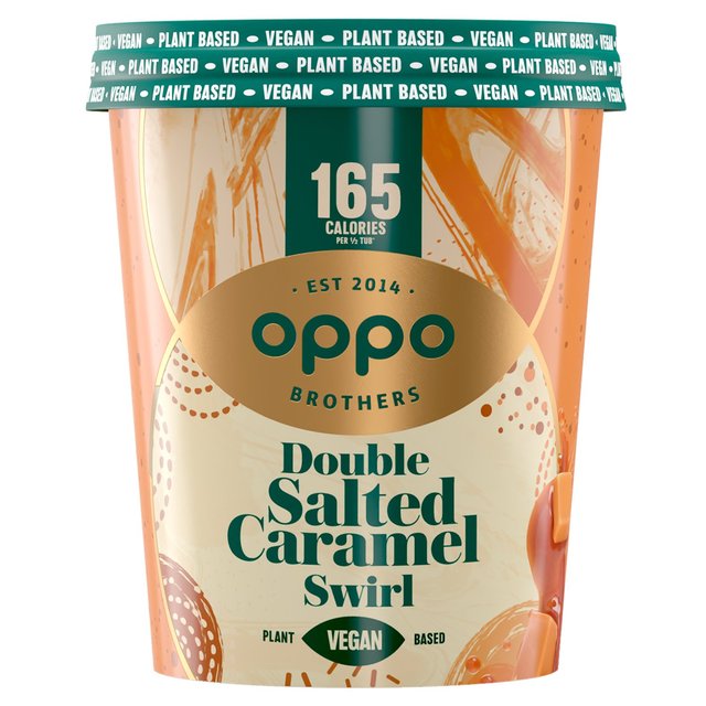Oppo Brothers Non Dairy Double Salted Caramel Swirl