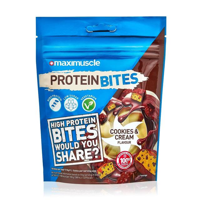 Maximuscle Protein Bites, Cookies & Cream