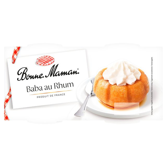 Bonne Maman Baba au Rhum Cakes