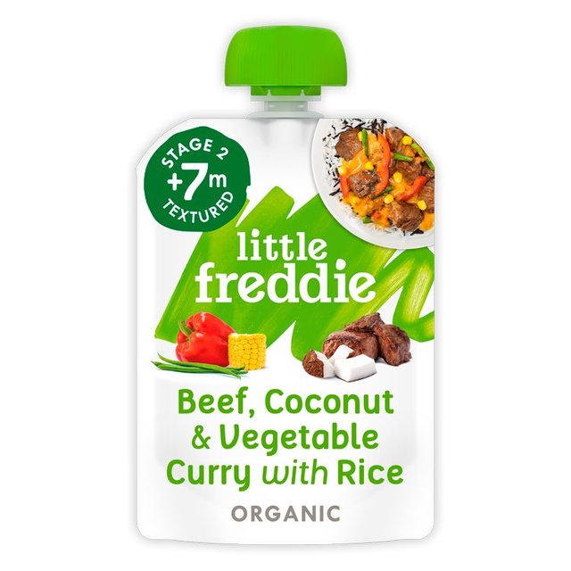 Little Freddie Pink Lady Greek Yoghurt Organic Pouch, 6 mths+