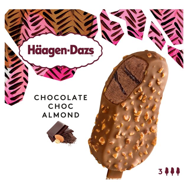 Haagen Dazs Chocolate Choc. Almond Stick Bars