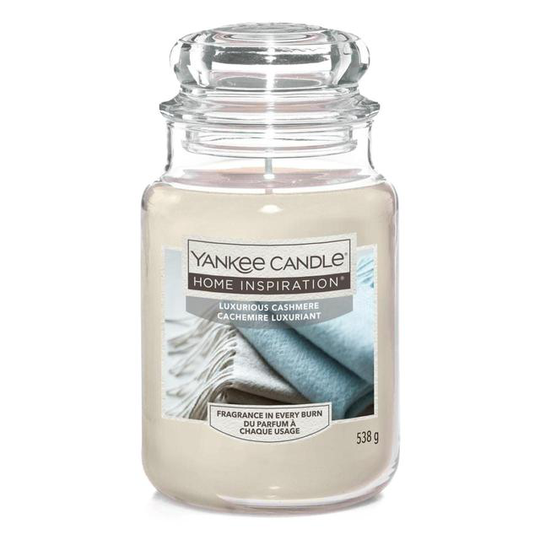 Yankee Candle Home Inspiration Large Jar Luxurious Cashmere 538g
