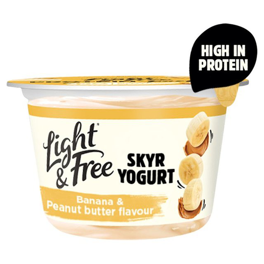Light & Free Protein Yogurt Banana & Peanut Butter Flavour