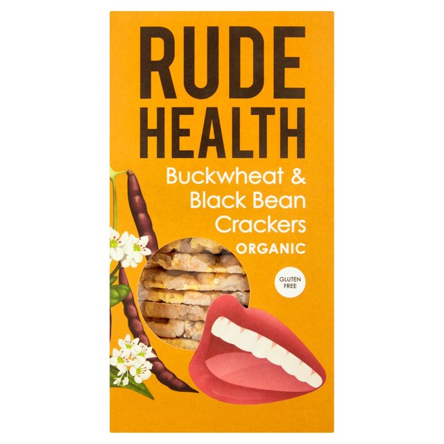 Rude Health Buckwheat & Black Bean Cracker