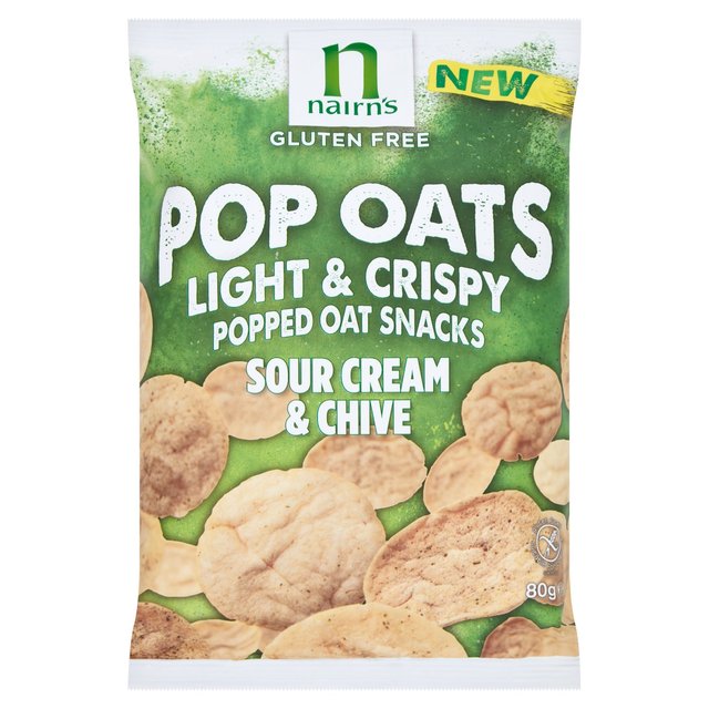 Nairn's Gluten Free Pop Oats Sour Cream & Chive