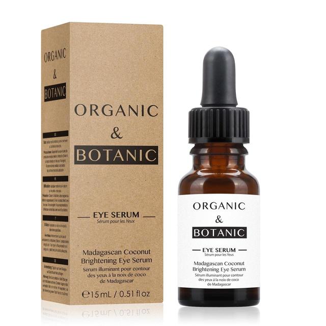 Organic & Botanic Brightening Eye Serum, Madagascan Coconut