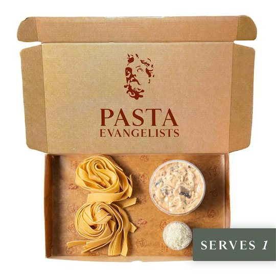 Pasta Evangelists Pappardelle with Wild Mushroom Sauce Dinner for 1