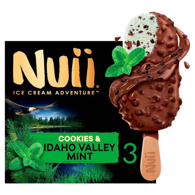 Nuii Cookies & Idaho Valley Mint Ice Cream Stick