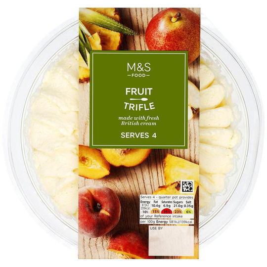 M&S Fruit Trifle