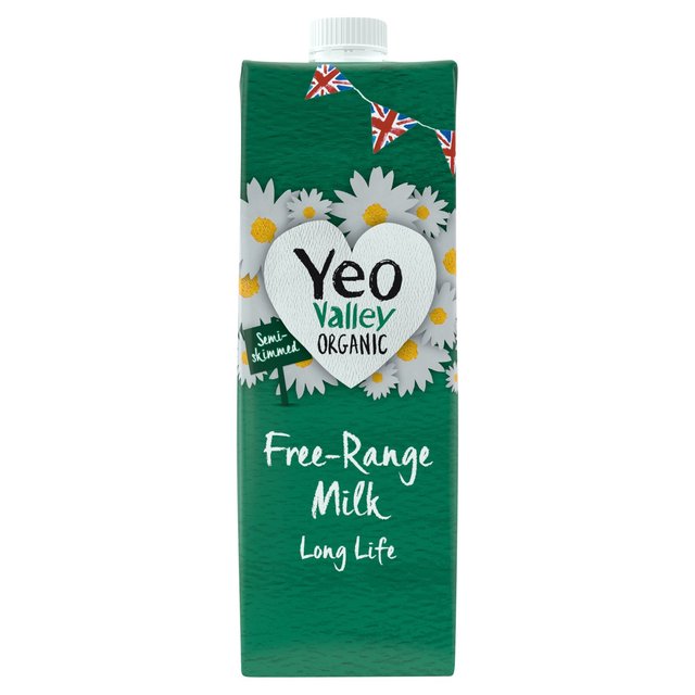 Yeo Valley Organic Semi Skimmed UHT Milk