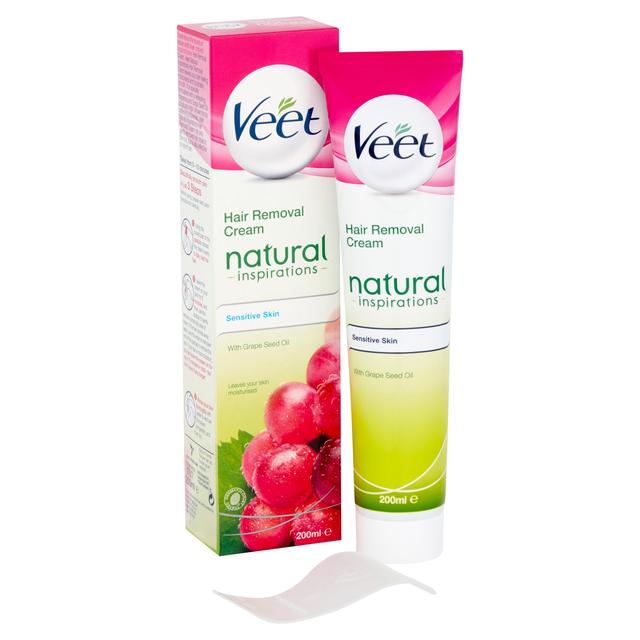 Veet Natural Inspirations Hair Removal Cream Sensitive Skin