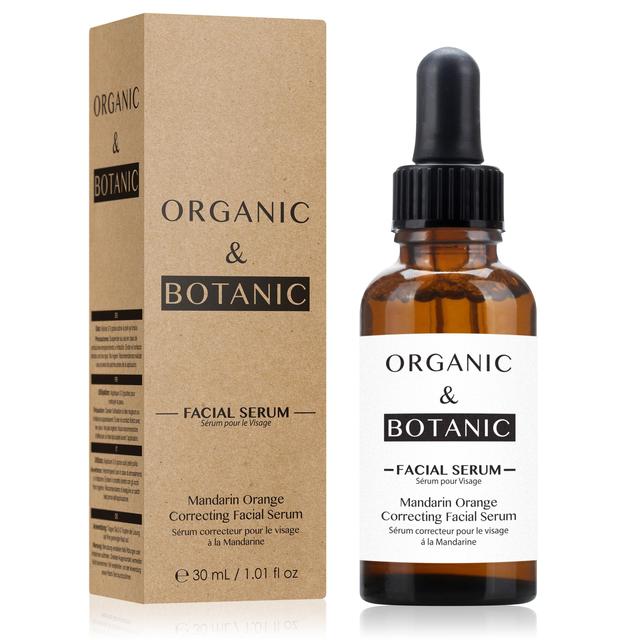 Organic & Botanic Correcting Facial Serum, Mandarin Orange