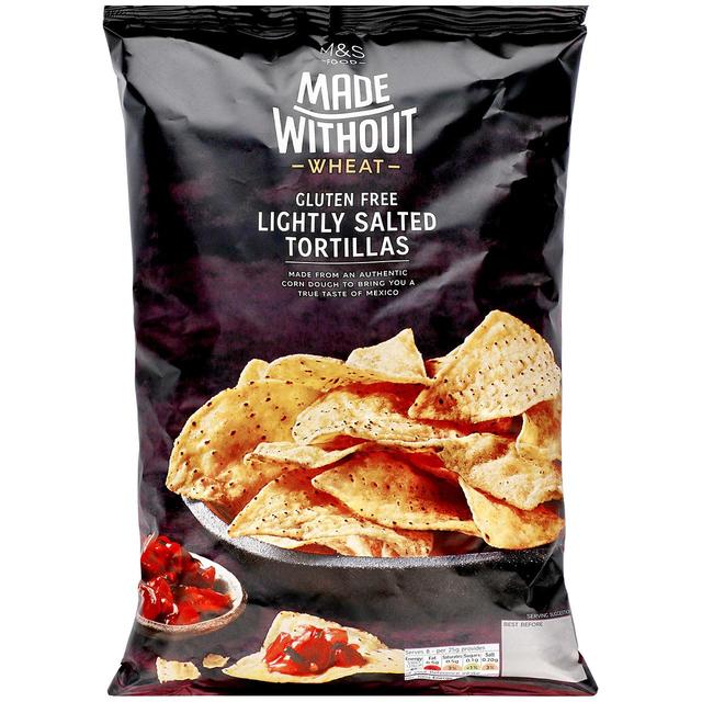 M&S Made Without Lightly Salted Tortilla Chips