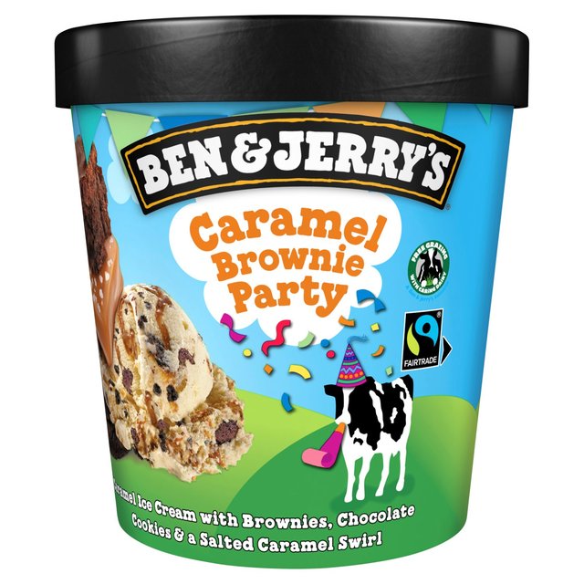 Ben & Jerry's Caramel Brownie Party