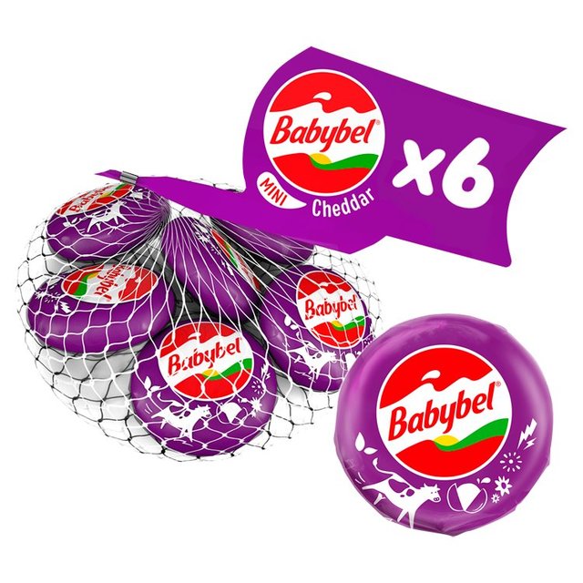 Mini Babybel Cheddar Cheese Snacks