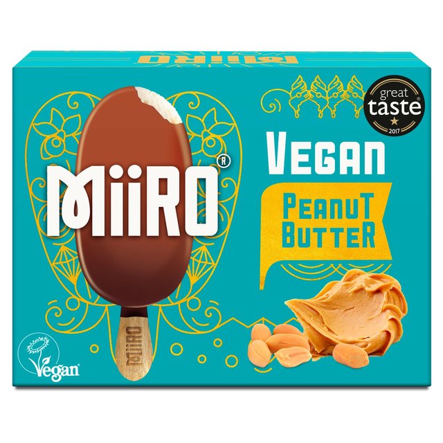 MiiRO Vegan Ice Cream Lollies Peanut Butter