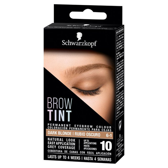 Schwarzkopf Brow Tint Permanent Eyebrow Colour Dark Blonde