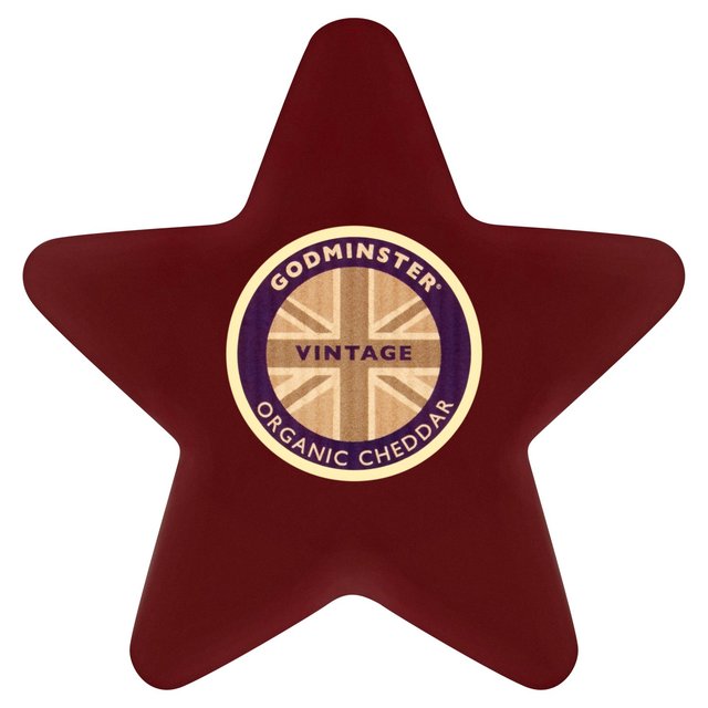Godminster British Star-Shaped Vintage Organic Cheddar