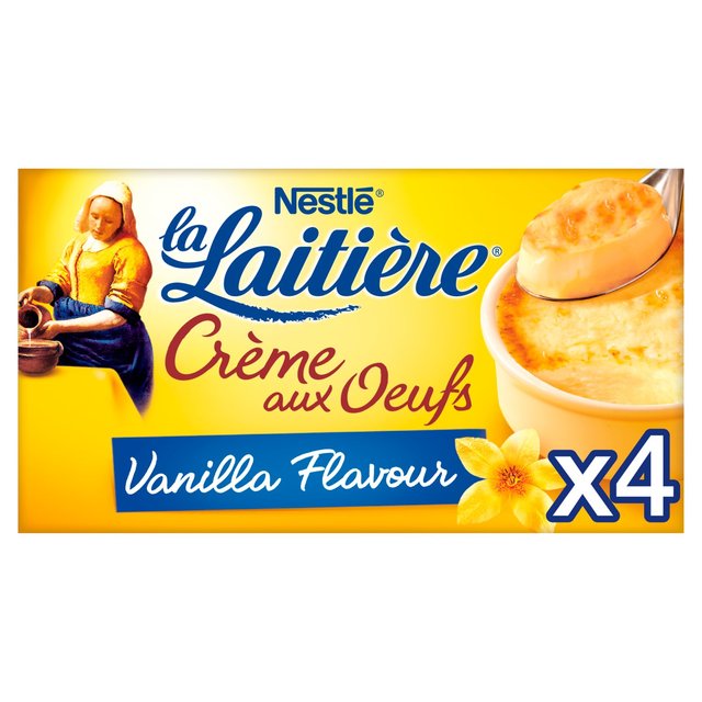 La Laitiere Creme oux Oeufs Vanille
