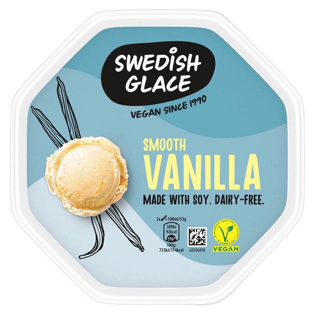Swedish Glace Smooth Vanilla Dairy-Free Ice Cream