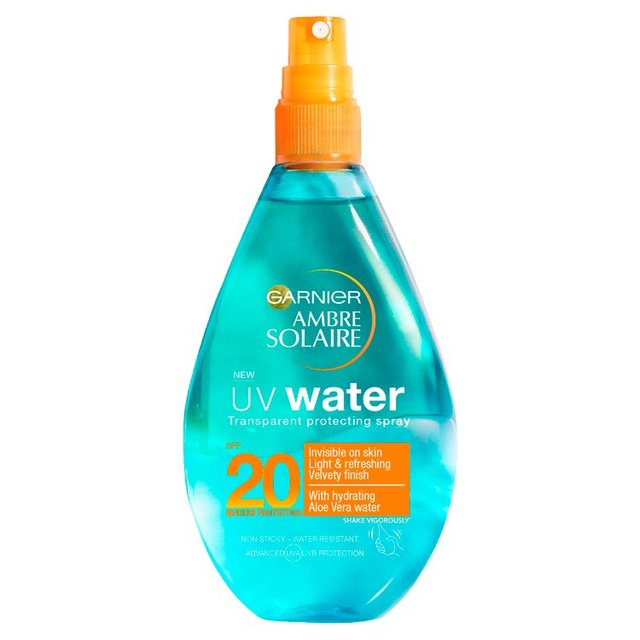 Ambre Solaire UV Water Clear Sun Cream Spray SPF20